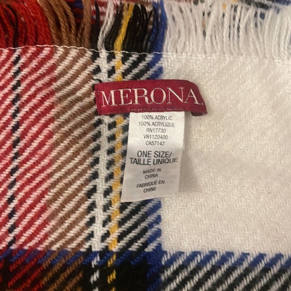 Merona Rectangular Scarf 🧣🍊🍁 - Picture 4 of 4
